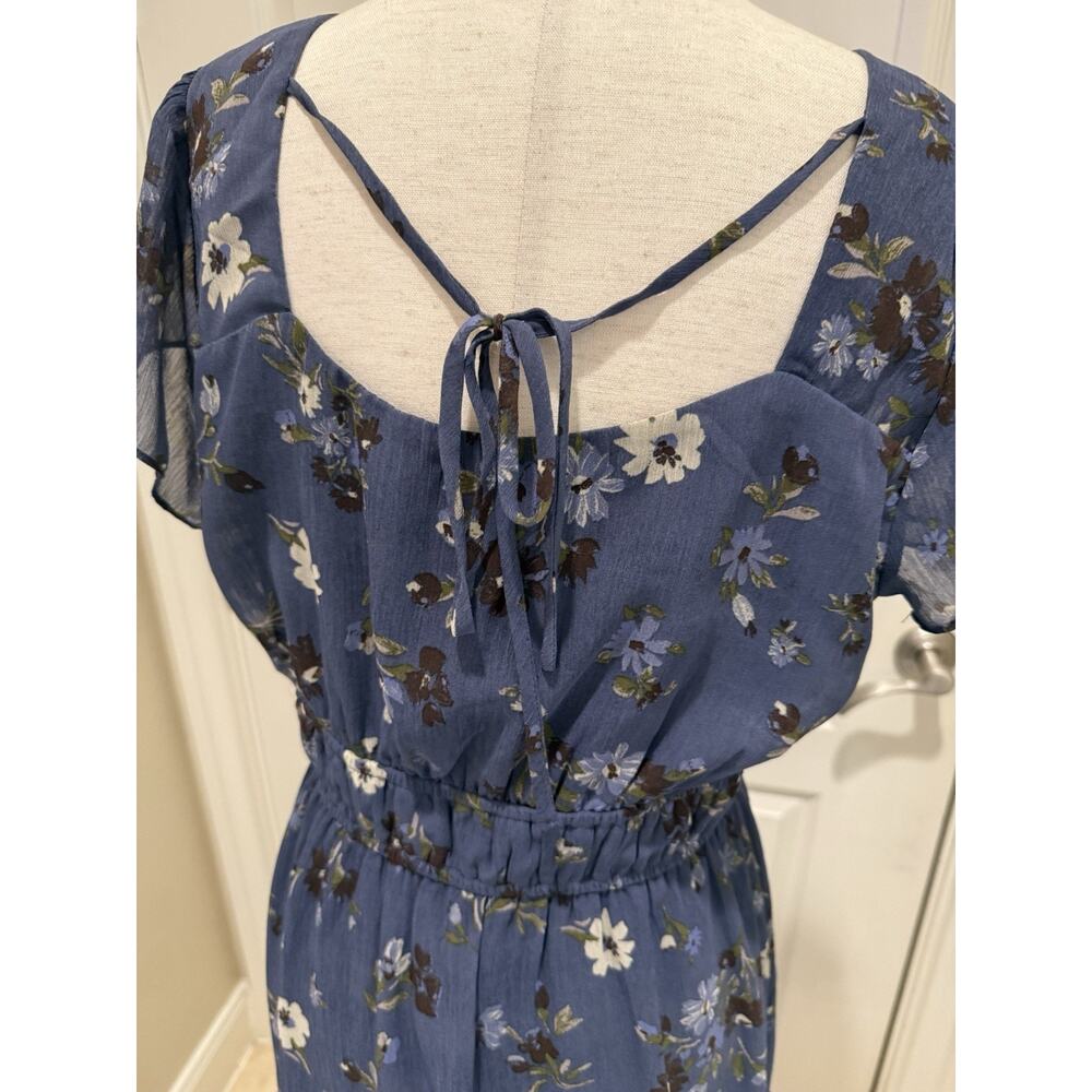 Altard State Blue floral girls ladies dress size Large - Picture 4 of 6